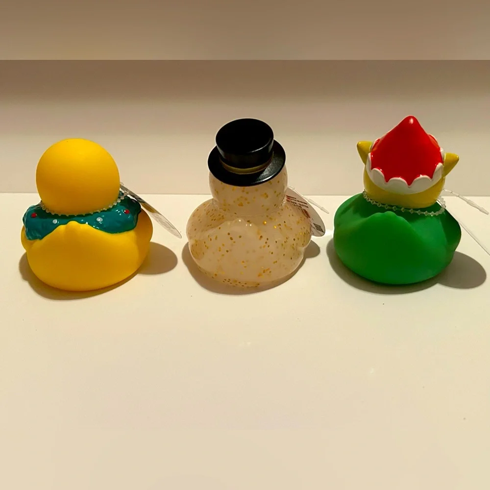 NEW! Bullseye Playground Holiday Rubber Duck Bundle-(Includes 3 Ducks)-NWT